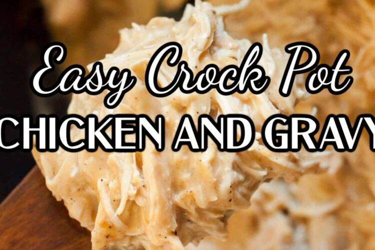 Delicious Crock Pot Chicken and Gravy