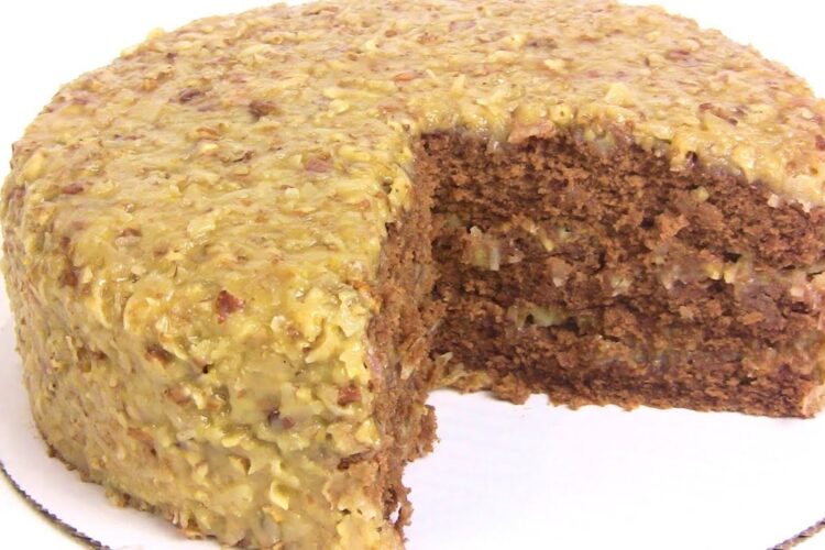 MY Old Fashioned German Chocolate Cake Recipe - STEP BY STEP | Cooking With Carolyn