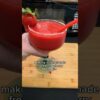 Homemade frozen strawberry margarita recipe 🍓 #homemade #margarita #recipes