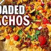 🔥 How To Make the BEST LOADED Nachos in 30 Minutes 🌱 VEGETARIAN Easy Dairy FREE Recipe for Beginners