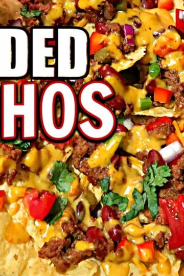 🔥 How To Make the BEST LOADED Nachos in 30 Minutes 🌱 VEGETARIAN Easy Dairy FREE Recipe for Beginners