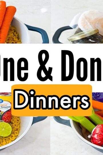 5 Tried & True ONE-POT Meals | The EASIEST Tasty Weeknight Recipes! | Julia Pacheco