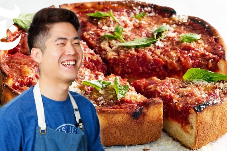 The Original Deep Dish: Make Chicago's Most Famous Pizza At Home | Eric Kim | NYT Cooking