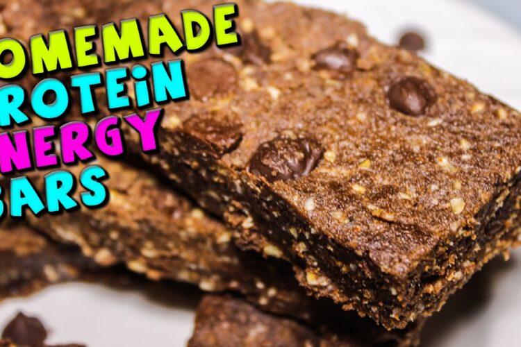 Homemade PROTEIN Energy Bars Recipe