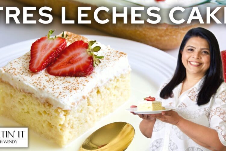 Easy DELICIOUS Tres Leches Cake | Three Milk Cake