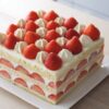 Christmas Strawberry Cake