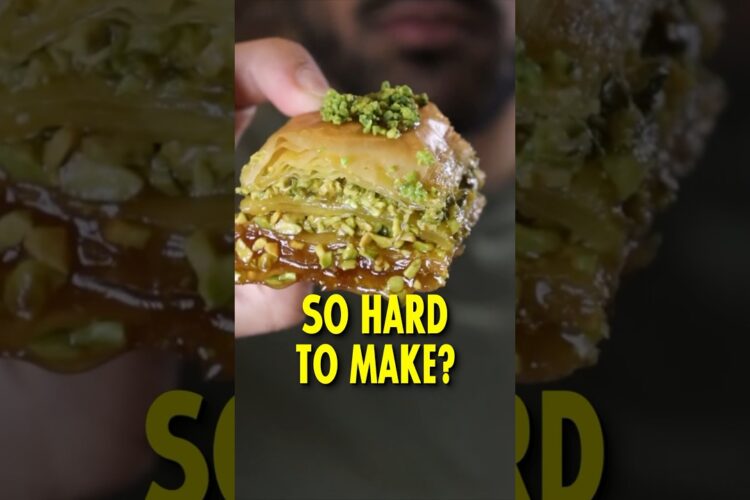 Why Baklava is so hard to make