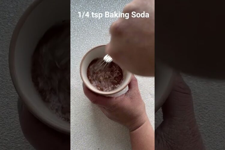 1 Minute Microwave Mug Cake Recipe