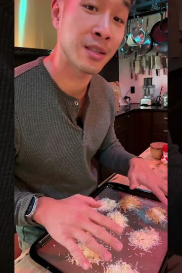 Curry Parmesan Crisps