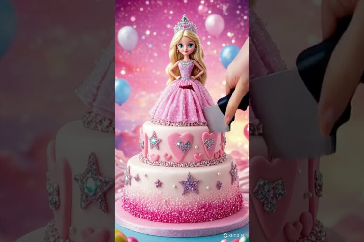 This Princess Doll Cake Has a MAGICAL Surprise Inside!