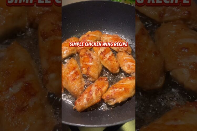 Simple Chicken Wing recipe #recipe #easyrecipe #chickenwings #chinesefood #chinesecuisine