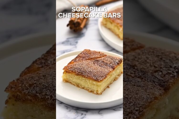 Sopapilla Cheesecake Bars! #dessertrecipe #easyrecipe #cheesecake #dessert #easydessert