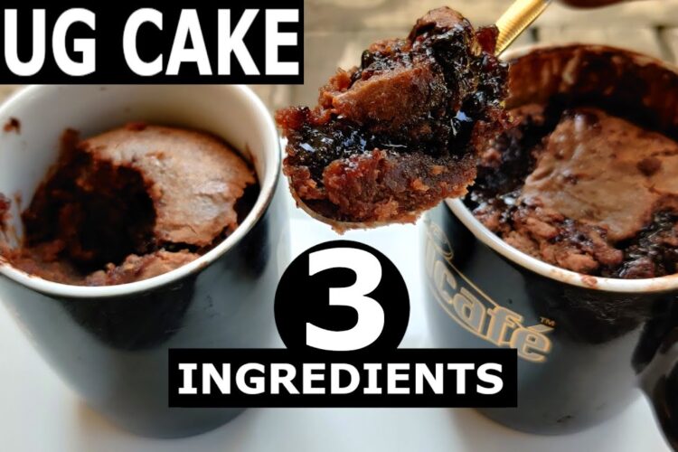 3 Ingredient Chocolate Cake | No Egg No Oven No Maida  | Chocolate Mug Cake in Lockdown |