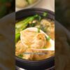 Easy Wonton Soup done in one pot under 15 minutes- delicious comfort meal perfect for soup season.