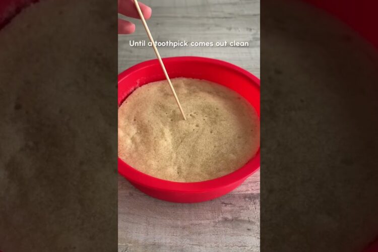 Microwave Vanilla cake with no eggs!