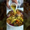 ANTI INFLAMMATORY GLOW SALAD. Meal prep roasted vegetable salad for the week! Or vegan Thanksgiving