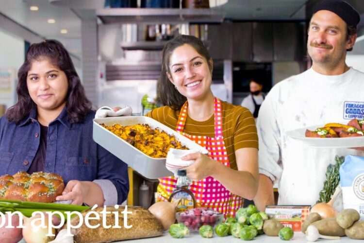 6 Pro Chefs Make Their Favorite Thanksgiving Sides | Test Kitchen Talks | Bon Appétit