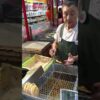 🇯🇵 Senbei Japanese Street Food. Fried Rice Cracker with seaweed #streetfood #travel #food #tasty
