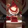Eggless Red Velvet Cake | Valentine Special Cake Recipes #shorts #redvelvetcake