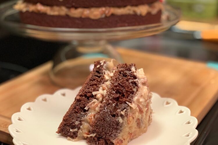 German Chocolate Cake | From Scratch