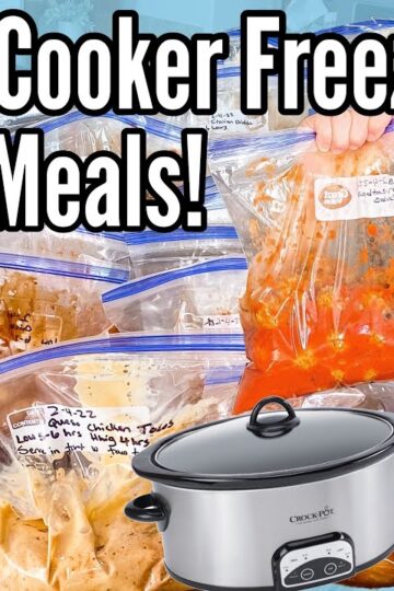 15 DUMP & GO Slow Cooker Freezer Meals! | Quick and EASY Tasty Crockpot Recipes | Julia Pacheco