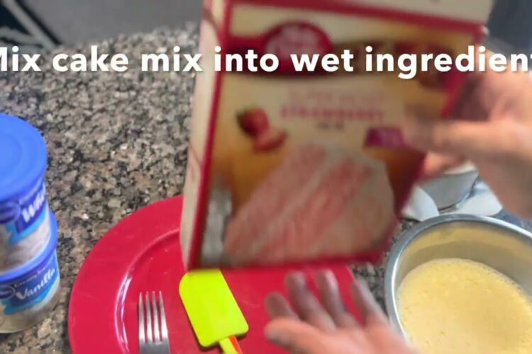 Betty Crocker Strawberry cake mix