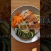 Easy & healthy 15 minute meal: crispy salmon bowl! 🍽️