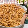 Homemade Dutch Apple Pie Recipe | Apple Crumb Pie
