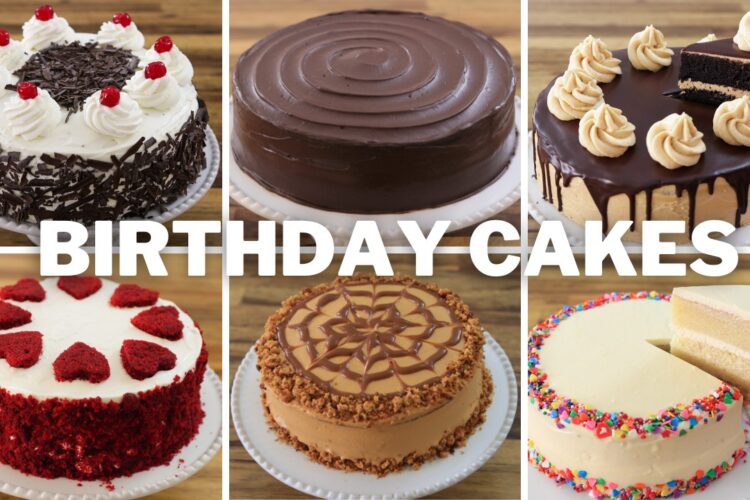 6 Birthday Cake Recipes for Beginners