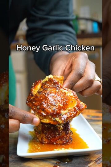 The Best Honey Garlic Chicken Recipe ❗️🤯