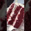 The BEST Red Velvet Cake recipe 💕  #recipe #valentinetreats #redvelvet #cake