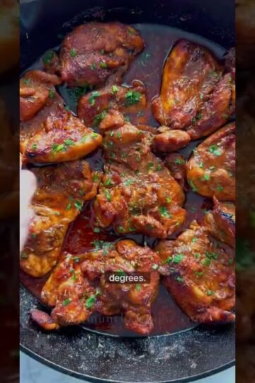 30-min Oven Baked Chicken Thighs Recipe