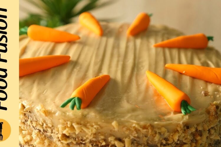Carrot Cake Recipe By Food Fusion