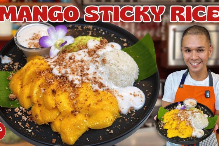 FROM BANGKOK TO BIÑAN! HOMEMADE MANGO & STICKY RICE | Chef RV