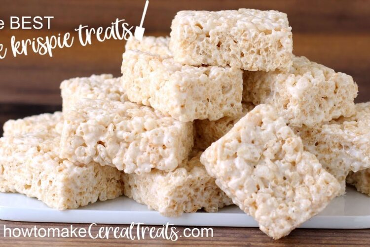 BEST Rice Krispie Treats Recipe