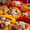 Yummy Stuffed Bell Peppers | Quick & Tasty Homemade Recipe