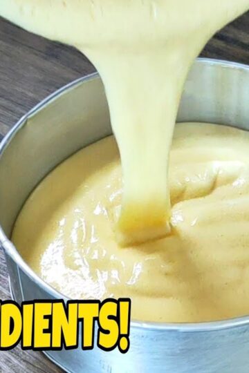 Only 3 Ingredients Super Soft Cake Recipe, Easy and Tasty! No Butter, Oil, Baking Powder and Soda