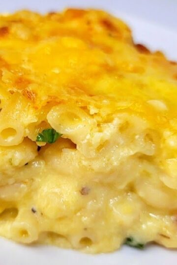 Guyanese macaroni & cheese/macaroni pie/ caribbean Mac & cheese | recipe