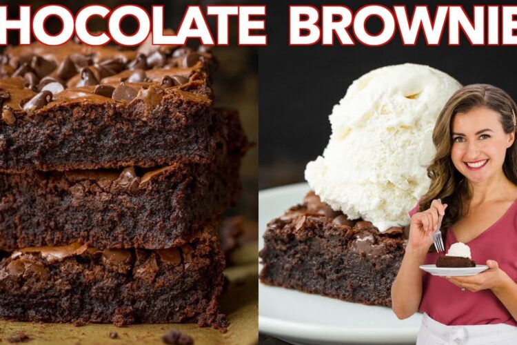 The Best Fudgy BROWNIES RECIPE I Ever Made