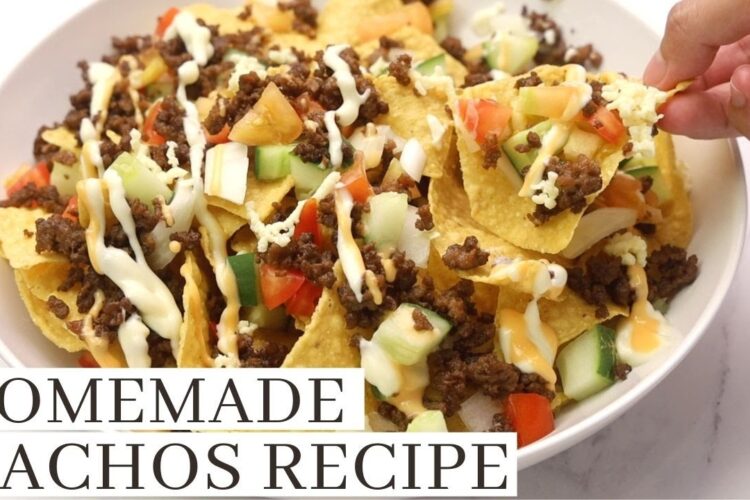 HOMEMADE NACHOS RECIPE - Paano Gumagawa ng MASARAP na NACHOS?