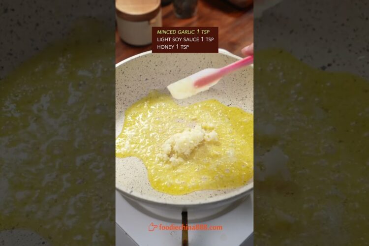 EASY GARLIC BUTTER CHICKEN WINGS RECIPE #recipe #cooking #chinesefood #chickenrecipe #chickenwings
