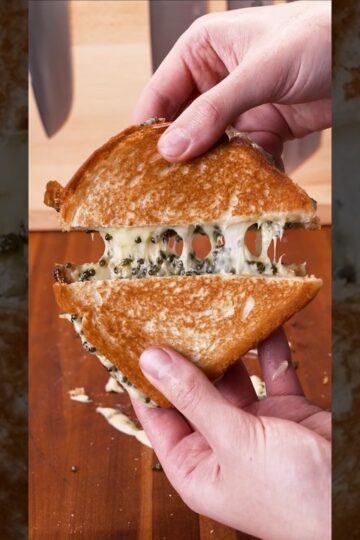 $250 Caviar Grilled Cheese (I have regrets)