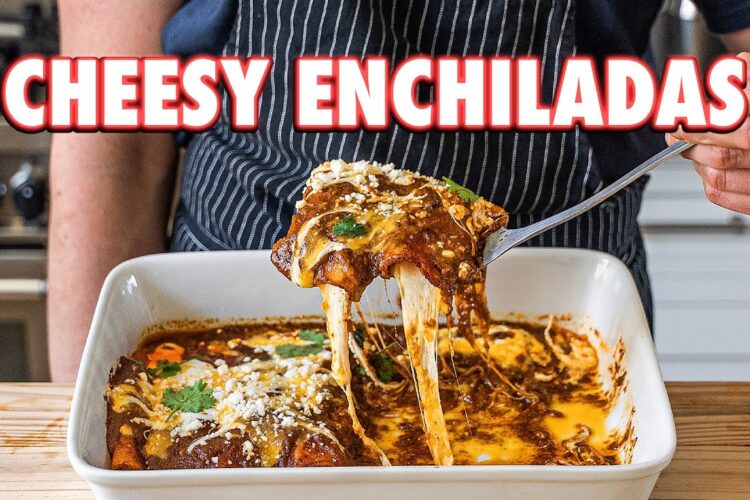 Perfect Cheesiest Homemade Enchiladas (2 Ways)