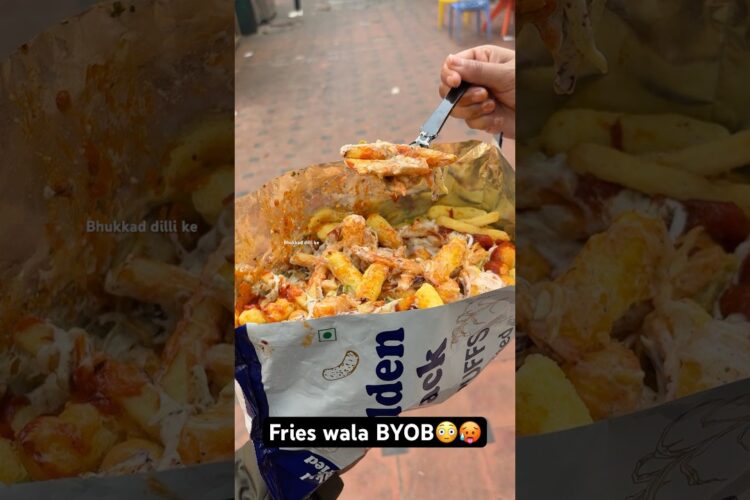 Fries wala BYOB😳🥵|| Indian Street Food