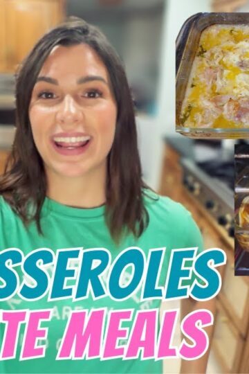 EASY 10 MINUTE CASSEROLE MEALS FOR BUSY FAMILIES! 5 INGREDIENT MEALS ON A BUDGET!