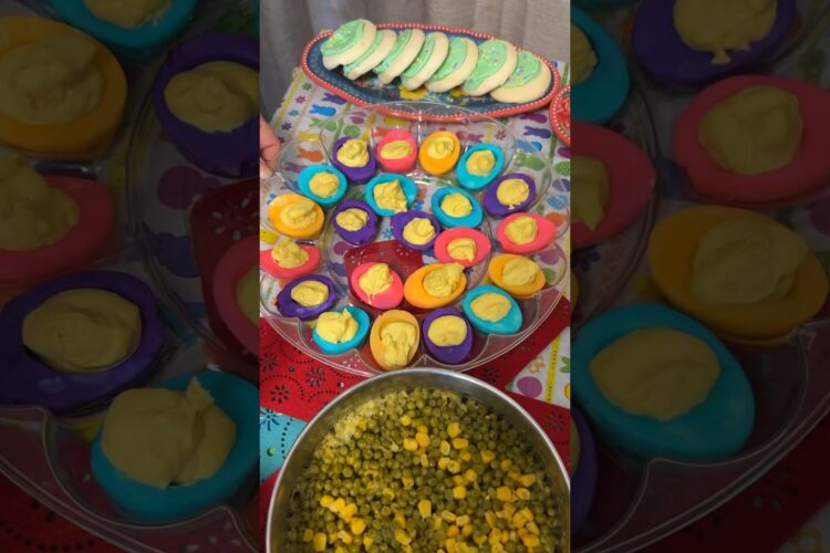 Momma went all out for Easter Lunch 🥹🥹🥹 #joshandmomma #joshsmom #easter #easterlunch