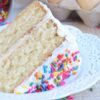 The BOMB Vanilla Cake Recipe From-Scratch! ((So Fluffy!))