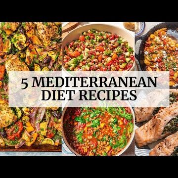 5 Mediterranean Diet Recipes | Mediterranean Diet Dinner Recipes