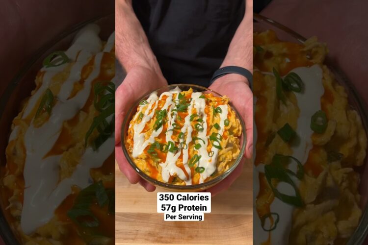 Buffalo Chicken Dip #weightloss #cooking #highprotein