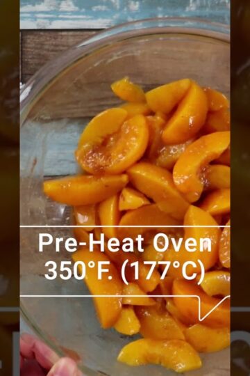 The Most Amazing Peach Cobbler Ever